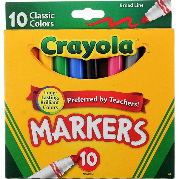 Washable Classic Markers (Thin)