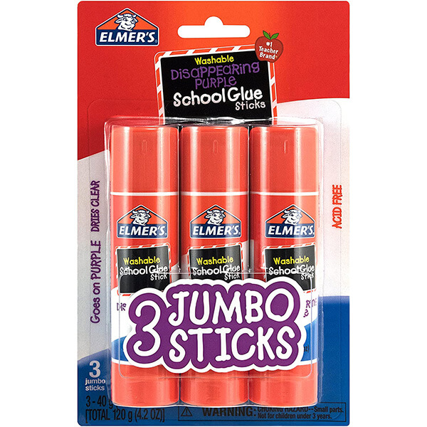  Glue Sticks Jumbo