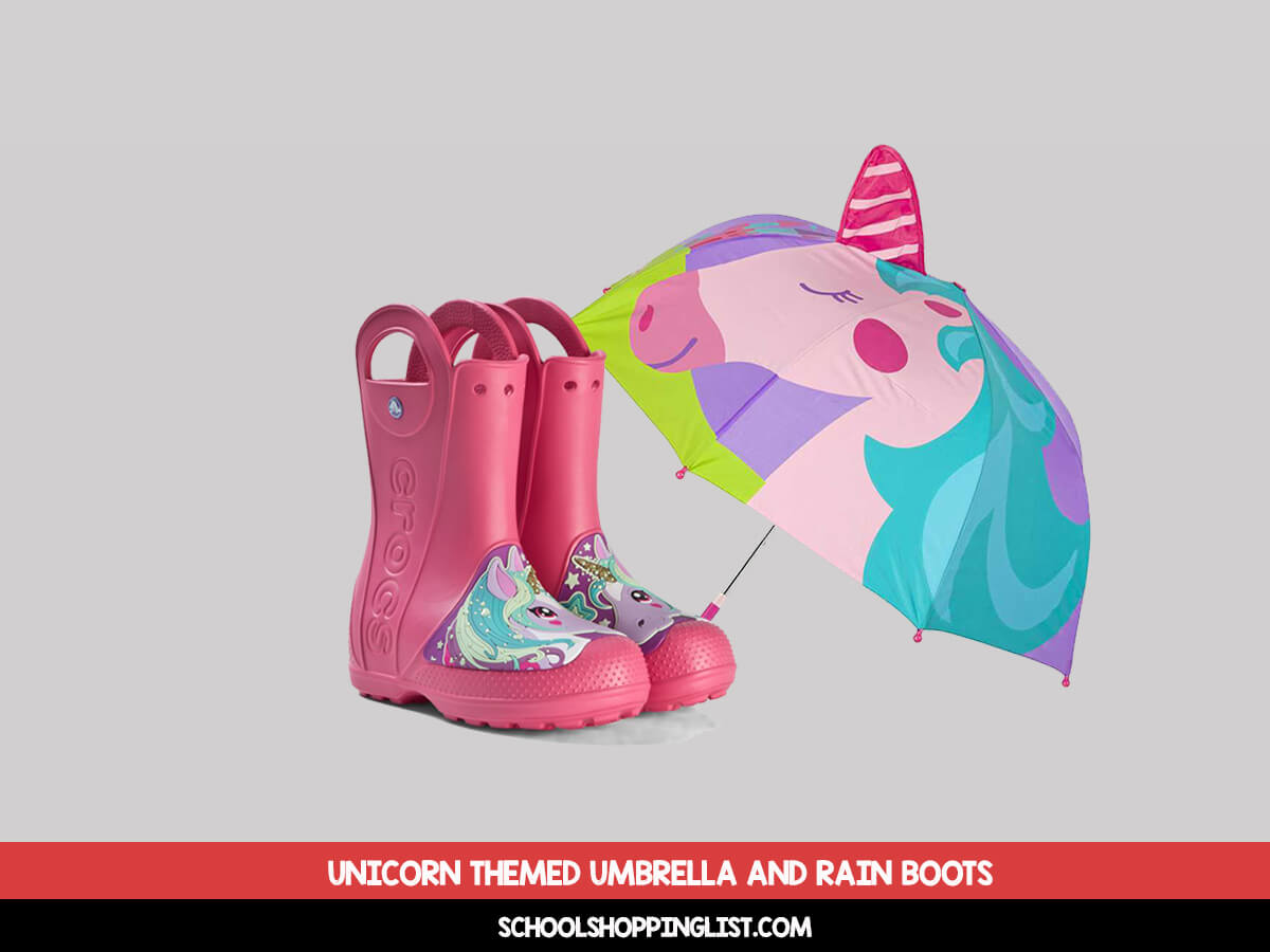 unicorn rain boots for kids