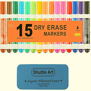 Shuttle Art Dry Erase Markers