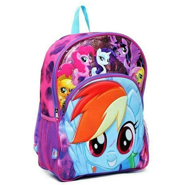 3D Molded My Little Pony Backpack