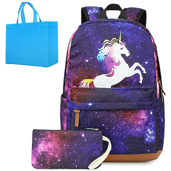 Galaxy Starry Sky Ultra Lightweight Unicorn Backpack