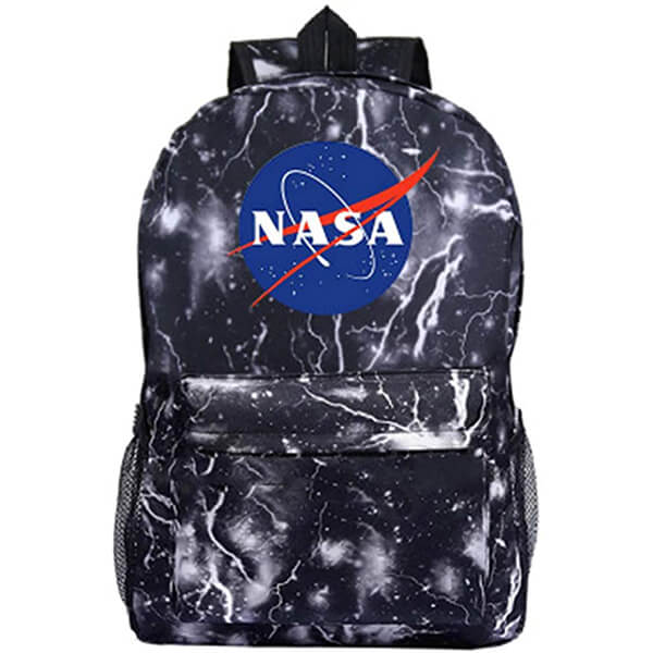 Space Starry Sky Teens NASA Logo Backpack