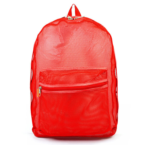 Large See Through Mesh Backpack for Kids
