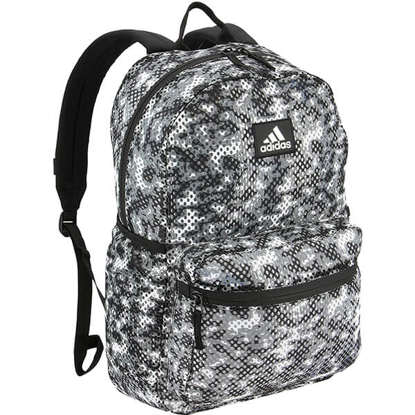 Adidas Flow Blur Grey Hermosa Mesh Clear Backpack