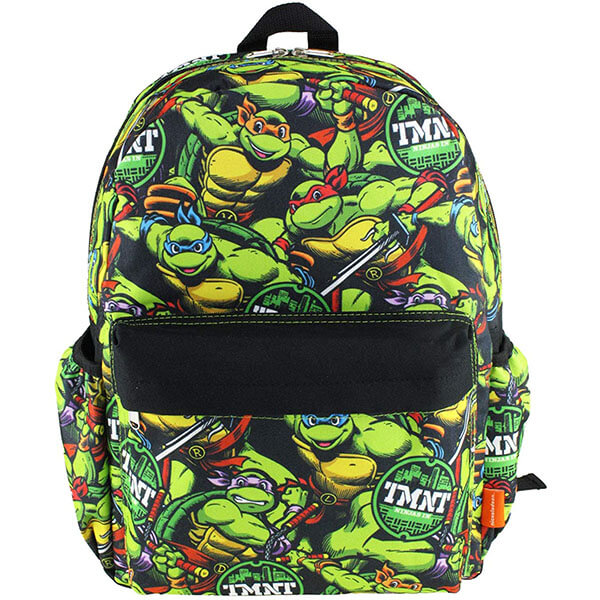 TMNT Green Ninja Turtle Backpack