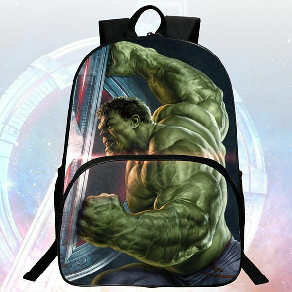 Marvel Kid’s Robust Hulk Backpack for School