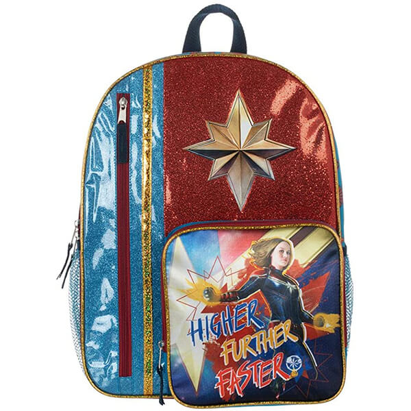 Higher Further Faster Captain Marvel Backpack