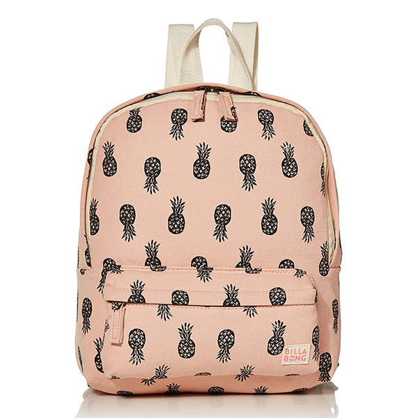 Pineapple Canvas Women Mini Backpack