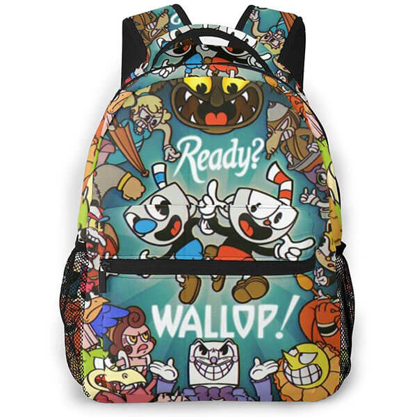 Wallop - Casual Cuphead Backpack for Boys