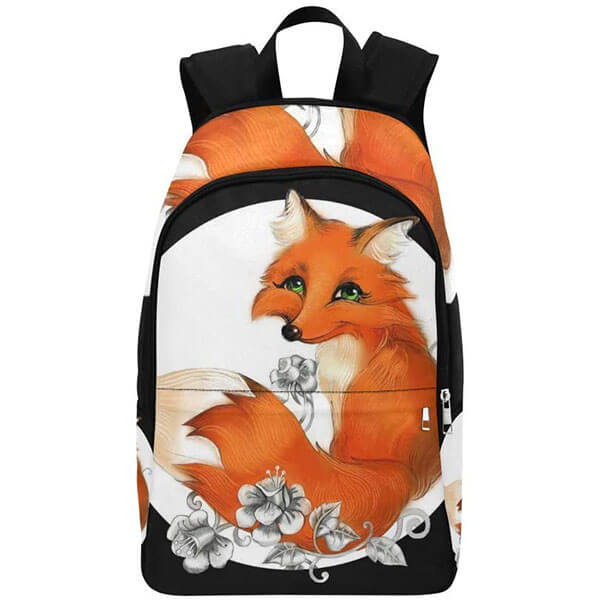 Kid’s Floral Fox Backpack