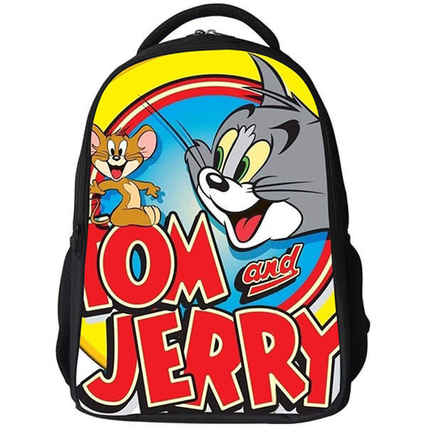 Scratch-Resistant Tom and Jerry Backpack