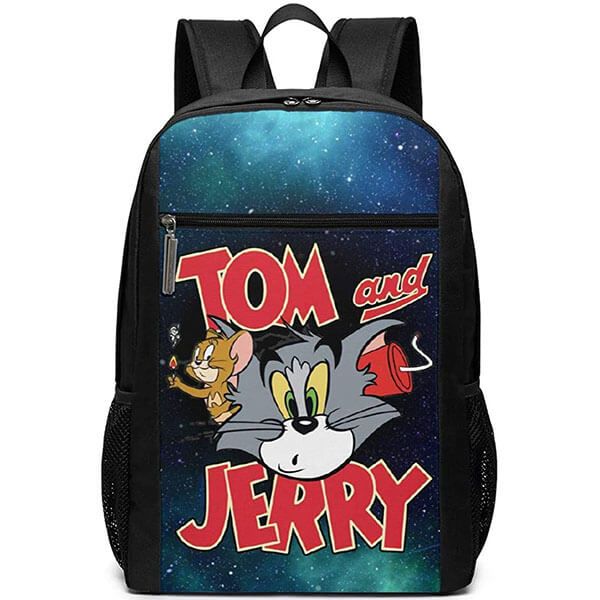Gorgeous Tom and Jerry Polyester Backpack