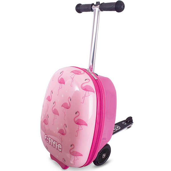 Flamingo Print Scooter Backpack