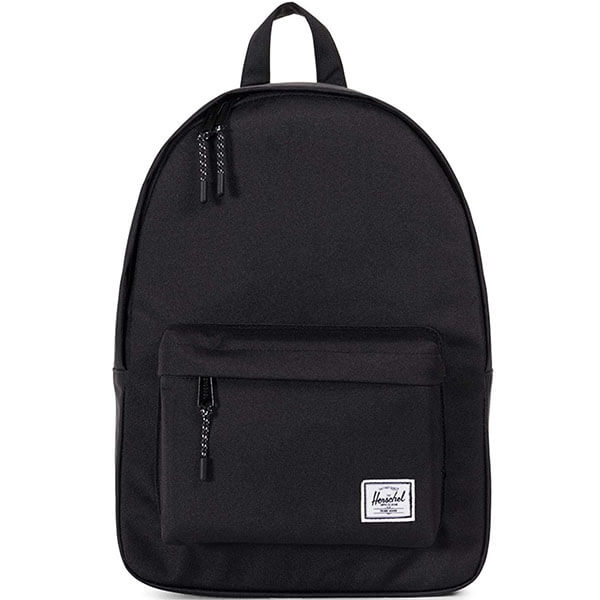 Herschel Classic Black Solid Color Backpack