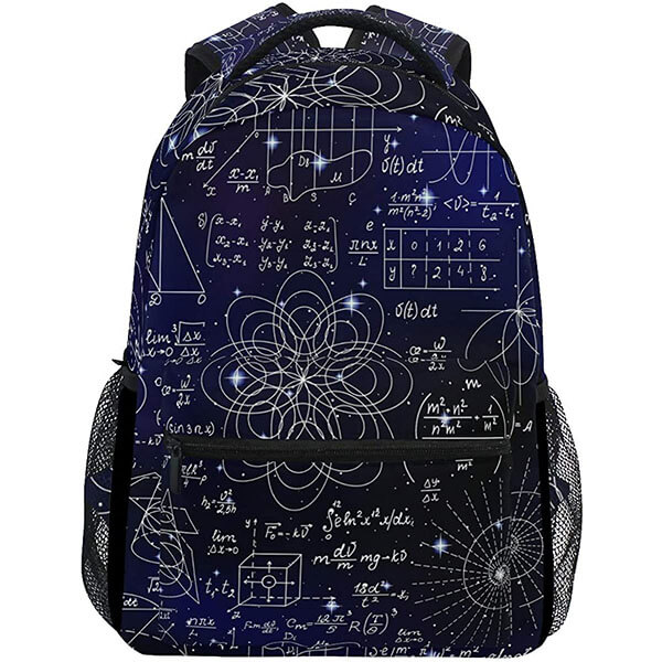 Galaxy Themed Scale Backpack for Kids